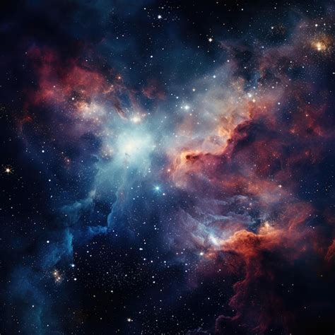 Premium Ai Image Cosmic Milky Way Galaxy Background With Nebula