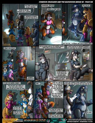 Condom Crusader And The Backdoor Break In By Kitsune Youkai Complete Luscious Hentai Manga