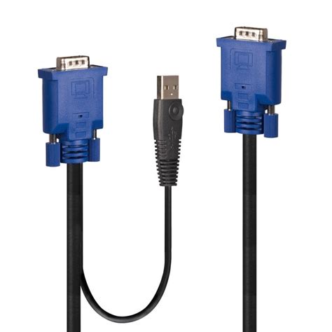 3m Combined KVM & USB Cable - Cables & Adapters from Lindy UK