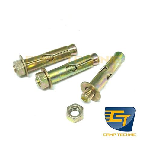 Dyna Bolt M Baut Tanam Beton Drat Mm Anchor Bolt Mm Kunci