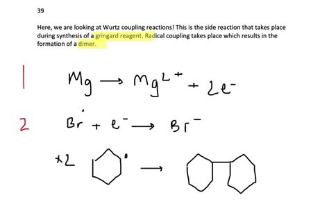 SOLVED:Dimerization is a side reaction that occurs during the ...