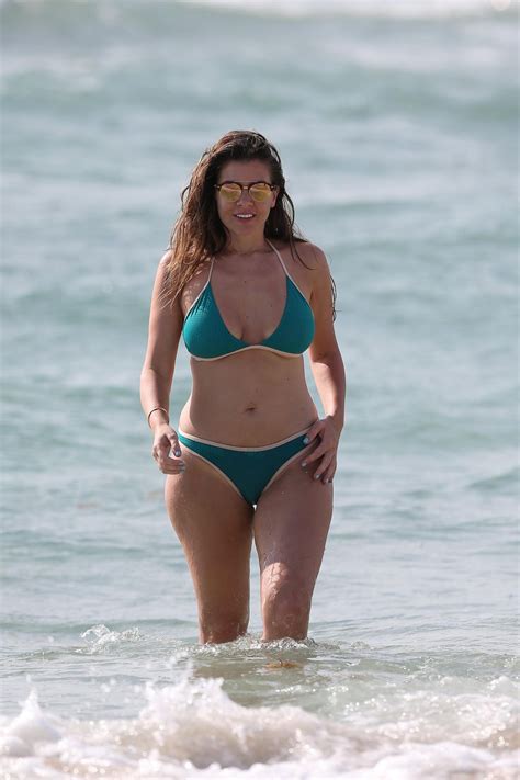 Imogen Thomas In Bikini On The Beach In Spain Hawtcelebs