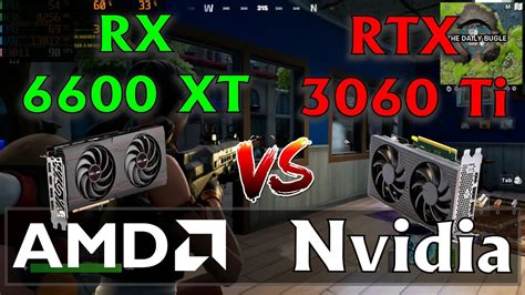 AMD RX 6600 XT Vs Nvidia RTX 3060 Ti Which Is The Better Graphics