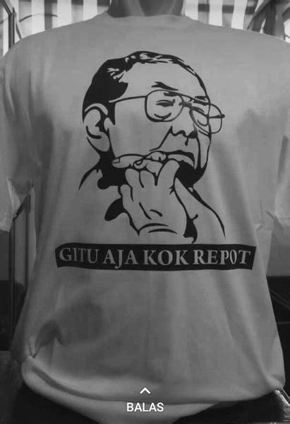 Jual Kaos T Shirt Gus Dur Gitu Aja Kok Repot Di Lapak Shusu Shop