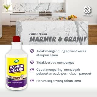 Jual Primo Pembersih Marmer Granit Parquet Antibacterial L Shopee