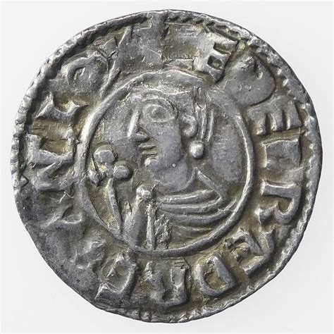 Anglo Saxon Coin Aethelred Ii Penny Winchester