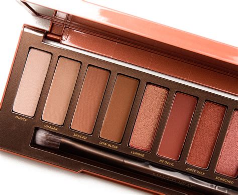Sneak Peek Urban Decay Naked Heat Collection Photos Swatches