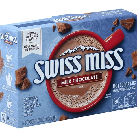 Swiss Miss Hot Cocoa Mix Milk Chocolate Flavor Buehler S