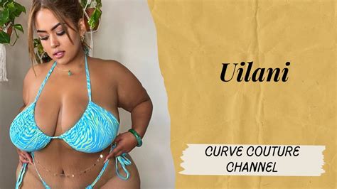 Uilani Babe Plus Size Fashion Model Curvy Social Media Influencer Instawiki Youtube