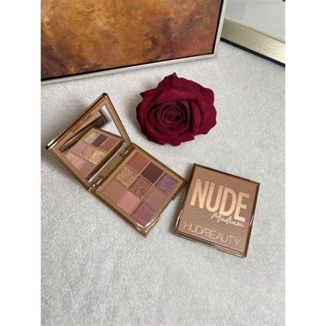 Huda Beauty Nude Obsessions Eye Palette Medium Shopee Malaysia