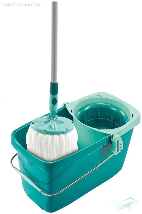 Набор для мытья полов Leifheit Clean Twist Mop, швабра, ведро с отжимом ...