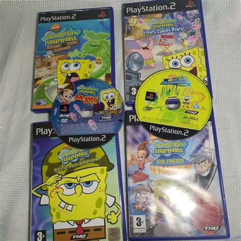 6 X SPONGEBOB SquarePants Games Bundle Bikini Bottom Flying Dutchman 37 11 PicClick UK