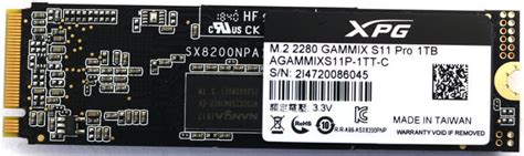 ADATA XPG GAMMIX S11 PRO 1TB M.2 NVMe SSD Review - eTeknix