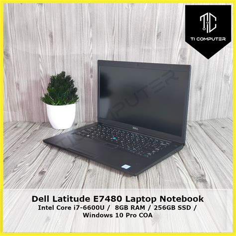 Dell Latitude E7480 Intel Core I7 6600U 8GB RAM 256GB SSD Laptop