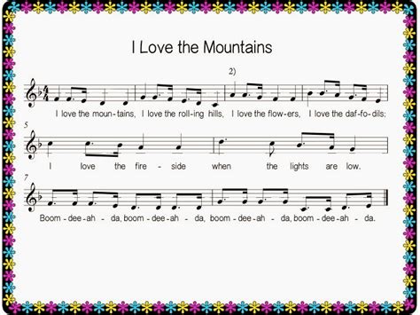 Girl Scout Song I Love The Mountains At Norman Brookins Blog