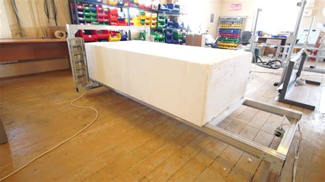 Станок для резки пенопласта на листы требуемой толщины С-11 AUTO - YouTube