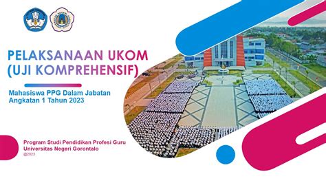 Pelaksanaan Uji Komprehensif Ukom Mahasiswa Ppg Dalam Jabatan