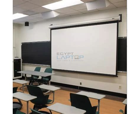 Projector Screen, 180 x 180, Electric Screen, Egyptlaptop,