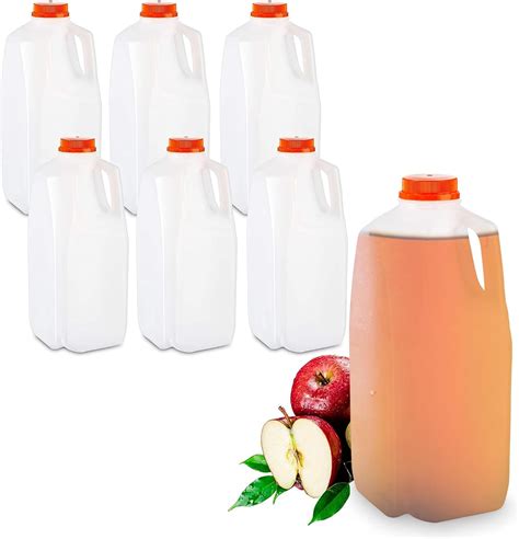 Mt Products Empty Hdpe Plastic Juice Bottle Oz Milk Bottles With