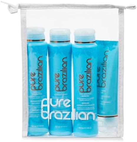 Amazon.com : Pure Brazilian - 4 Piece Essential Home Care Kit - Anti ...