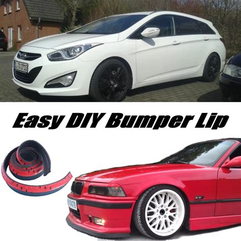 NOVOVISU For Hyundai i40 Bumper Lip / Front Spoiler Deflector For Car ...