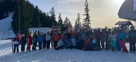 Skikurs Der 7 Klassen Der Realschule Am Spitzingsee St Ursula Schule