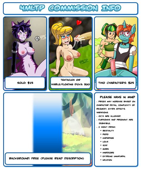 Commissions Chart By Mltp Hentai Foundry