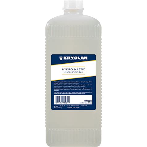 Hydro Spirit Gum 1000 Ml Kryolan Professional Make Up
