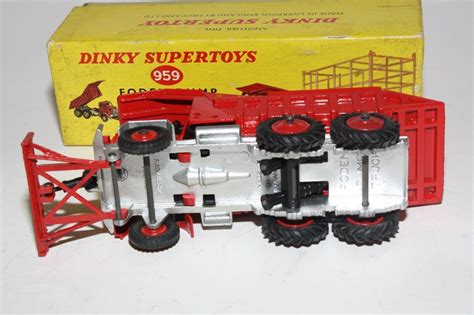 Dinky Foden Dump Truck Bulldozer Mint In Original Box Ebay