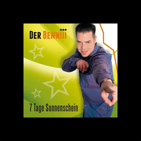 Tage Sonnenschein Single Album By Der Benniii Apple Music