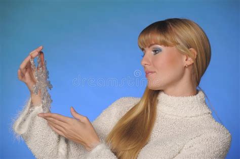 Blonde Studio Model Stock Photo Image Of Adult Fashionable