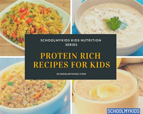 Vegetarian Protein Rich Recipes for Kids, Protein rich food for kids ...