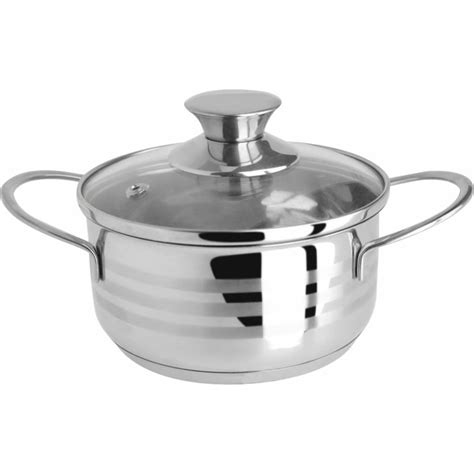 Кастрюля Regent inox 14см/1л с крышкой BIMBO vitro (индукция) 93-BIMv ...