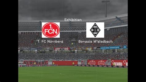 PES 6 Bundesliga 2009 2010 Nurnberg Borussia MGladbach YouTube