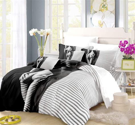 REALIN Red Beach Bikini Duvet Cover Set Sexy Bow Bedding Sexy Bow Lace Bed Sets PCS Quilt