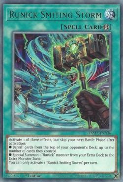 Tempestade Punitiva Rúnika Yu Gi Oh MYP Cards