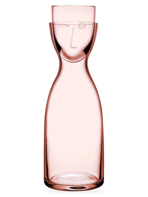 Nude Glass Mr Mrs Piece Water Jug Set One Color Editorialist