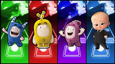 Oddbods Pogo Oddbods Bubbles Oddbods Newt The Baby Boss Who S Wins