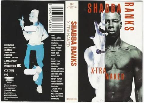SHABBA RANKS X TRA Naked Cassette UK Epic 1992 Cassette 4723334 EUR 6 23 PicClick IT