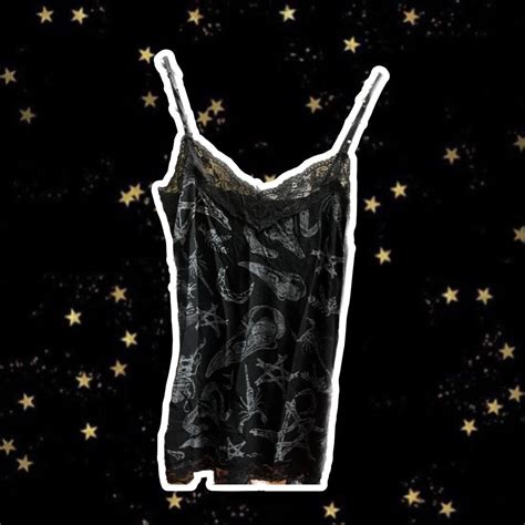 Spencers Body Rage Lingerie With Skulls And Witchy Depop