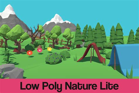 Low Poly Nature Pack Lite 3d Landscapes Unity Asset Store