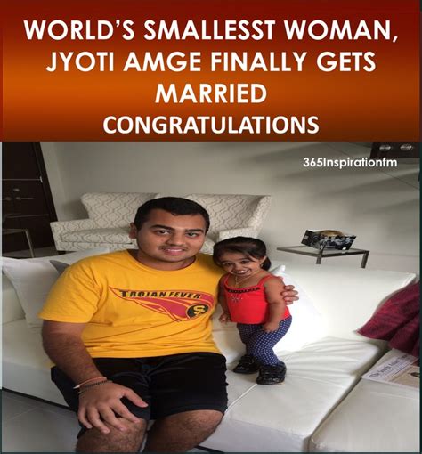 World’s Smallesst Woman, Jyoti Amge Finally Gets Married - Celebrities ...