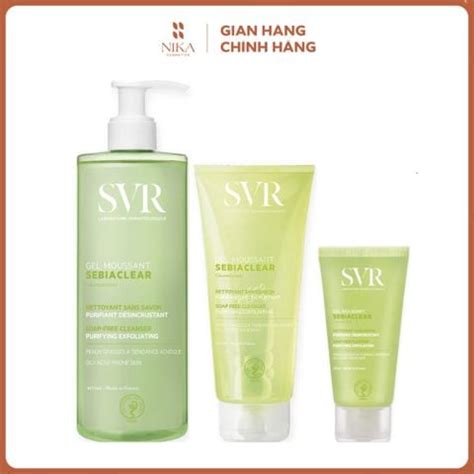 Sửa Rửa Mặt SVR Sebiaclear Gel Moussant – Nika Cosmetics