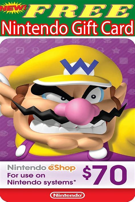 Nintendo gift card free $50 nintendo eshop card codes – Artofit