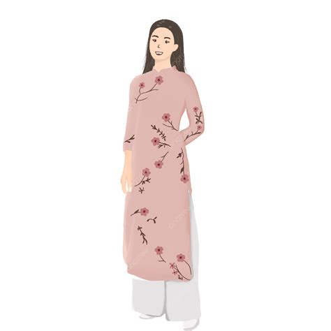 Traditional Vietnamese Dress Dress Tradition Vietnamese Png