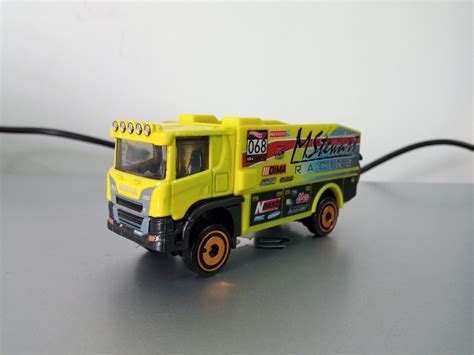 Hot Wheels Scania Rally Truck Hobbies Toys Toys Games On Carousell