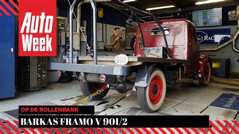 Barkas Framo V 901 2 Op De Rollenbank YouTube