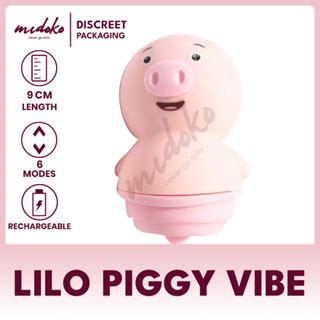 Midoko Cutie Pink Piggy Vibrator Tongue Vibrator Licking Vibrator Sex Toy Shopee Philippines