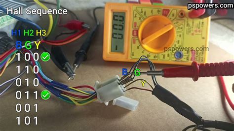 How To Check Bldc Motor Hall Sensor Is Working Or Not Off