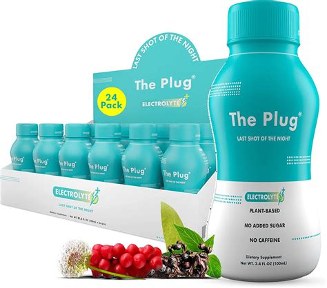 The Plug Liver Cleanse Detox And Repair Drink 24 Pack All Natural